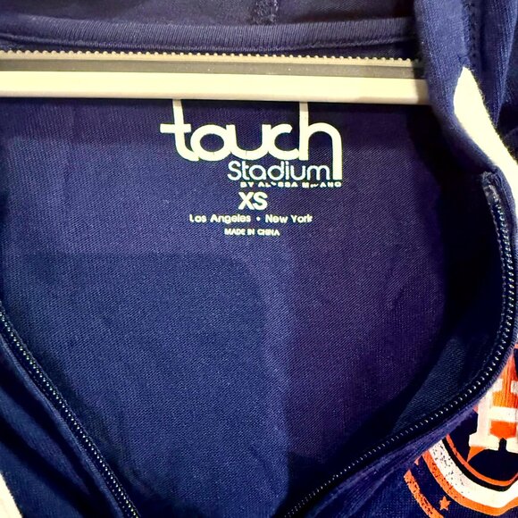 Houston Astros Full-Zip Hoodie - Touch by Alyssa Milano – Women’s XS - Navy Blue - Picture 3 of 6